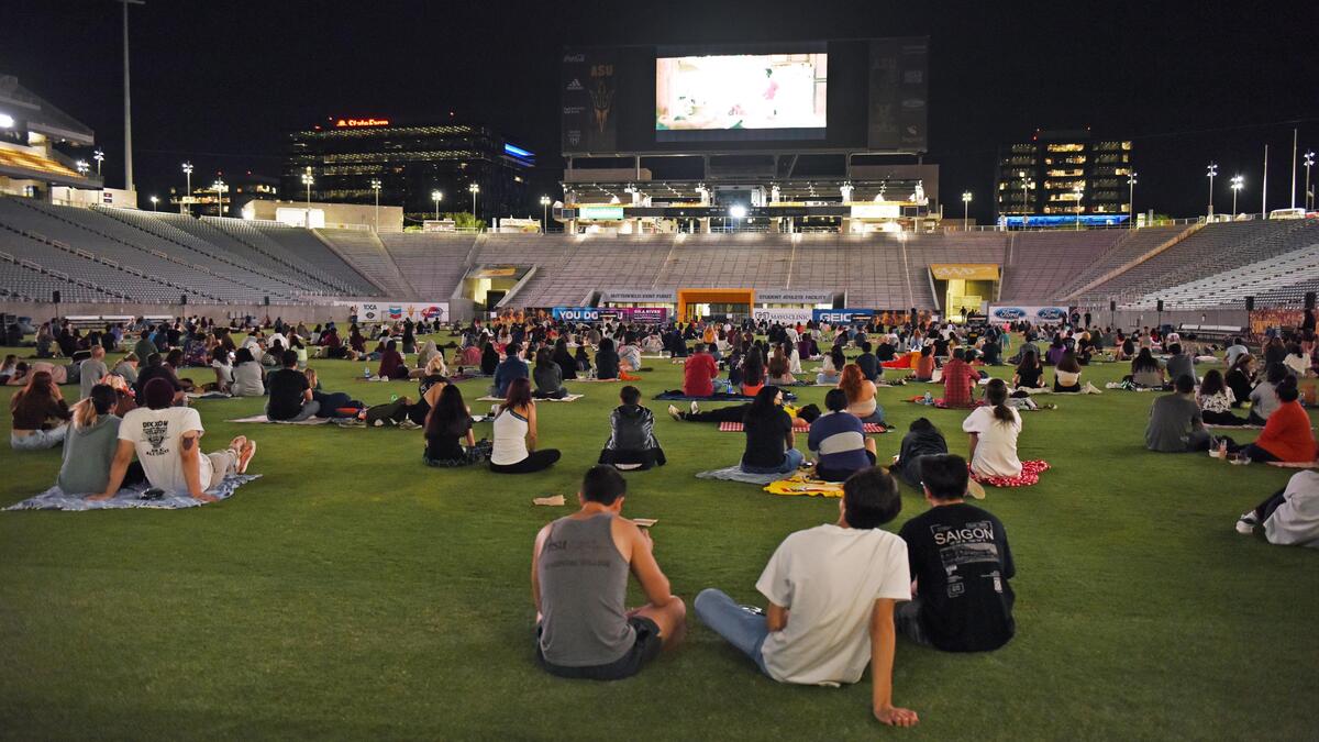 Movies on the Lawn — Minions The Rise of Gru ASU Events